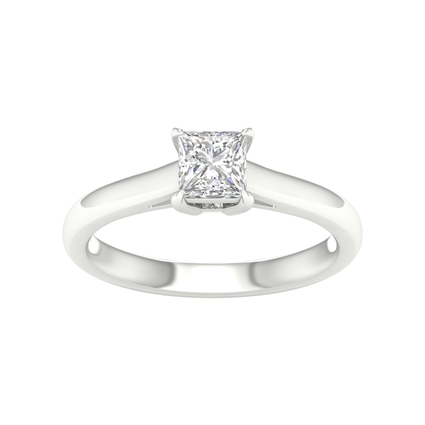 14K 0.75CT Certified Lab Grown Diamond Ring ( IGI Certified )