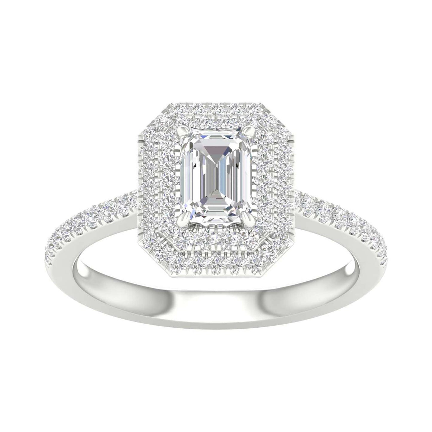 14K 1.15CT Certified Lab Grown Diamond Ring ( IGI Certified )
