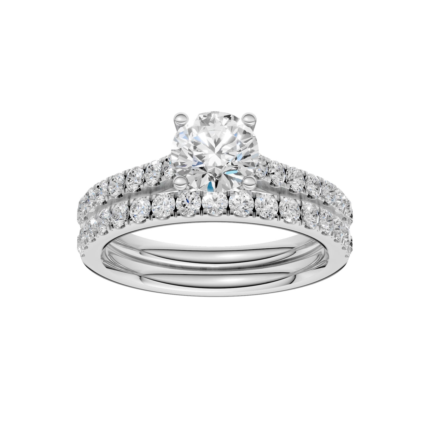 14K 1.75CT Lab Grown Diamond Bridal
