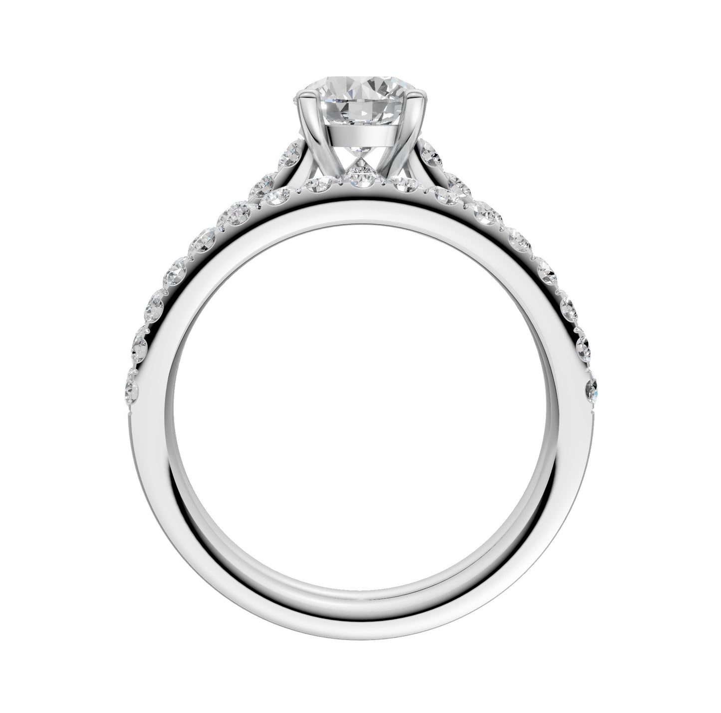 14K 1.75CT Lab Grown Diamond Bridal