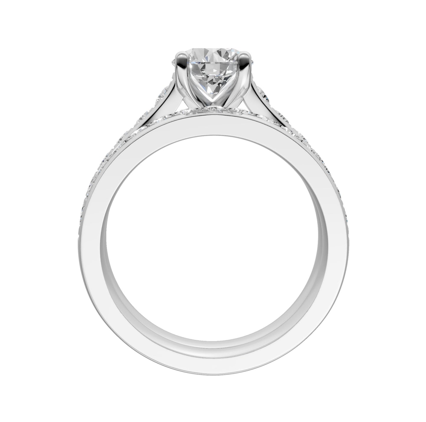 14K 1.75CT Lab Grown Diamond Bridal