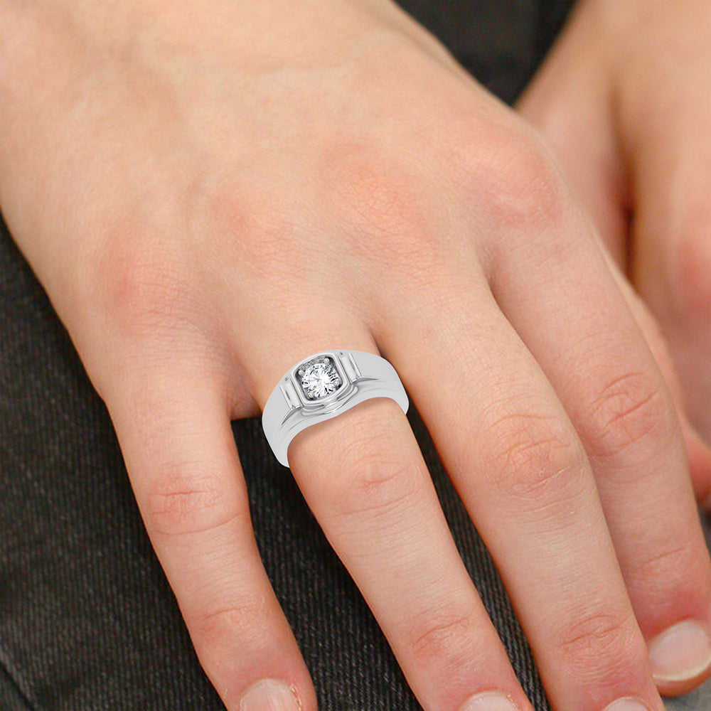 14K 0.50CT Lab Grown Diamond Ring