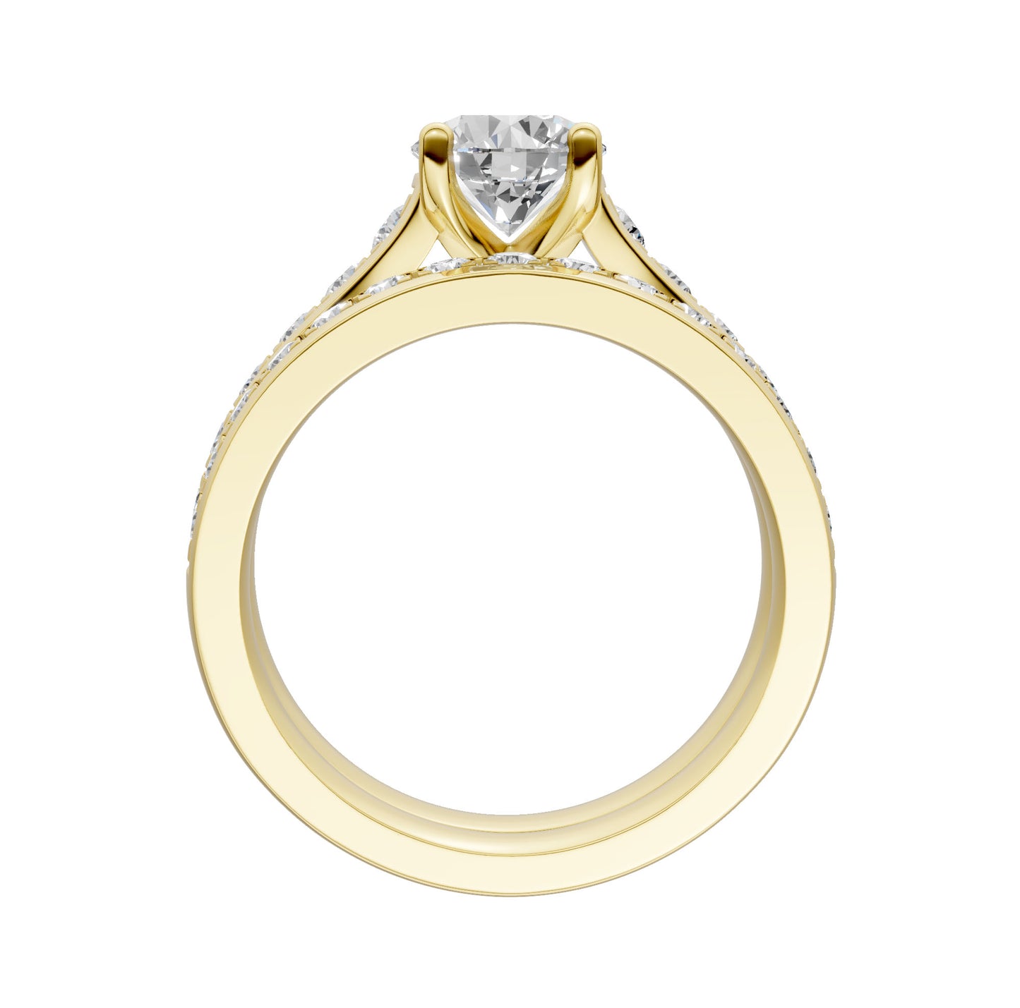 14K 1.75CT Lab Grown Diamond Bridal