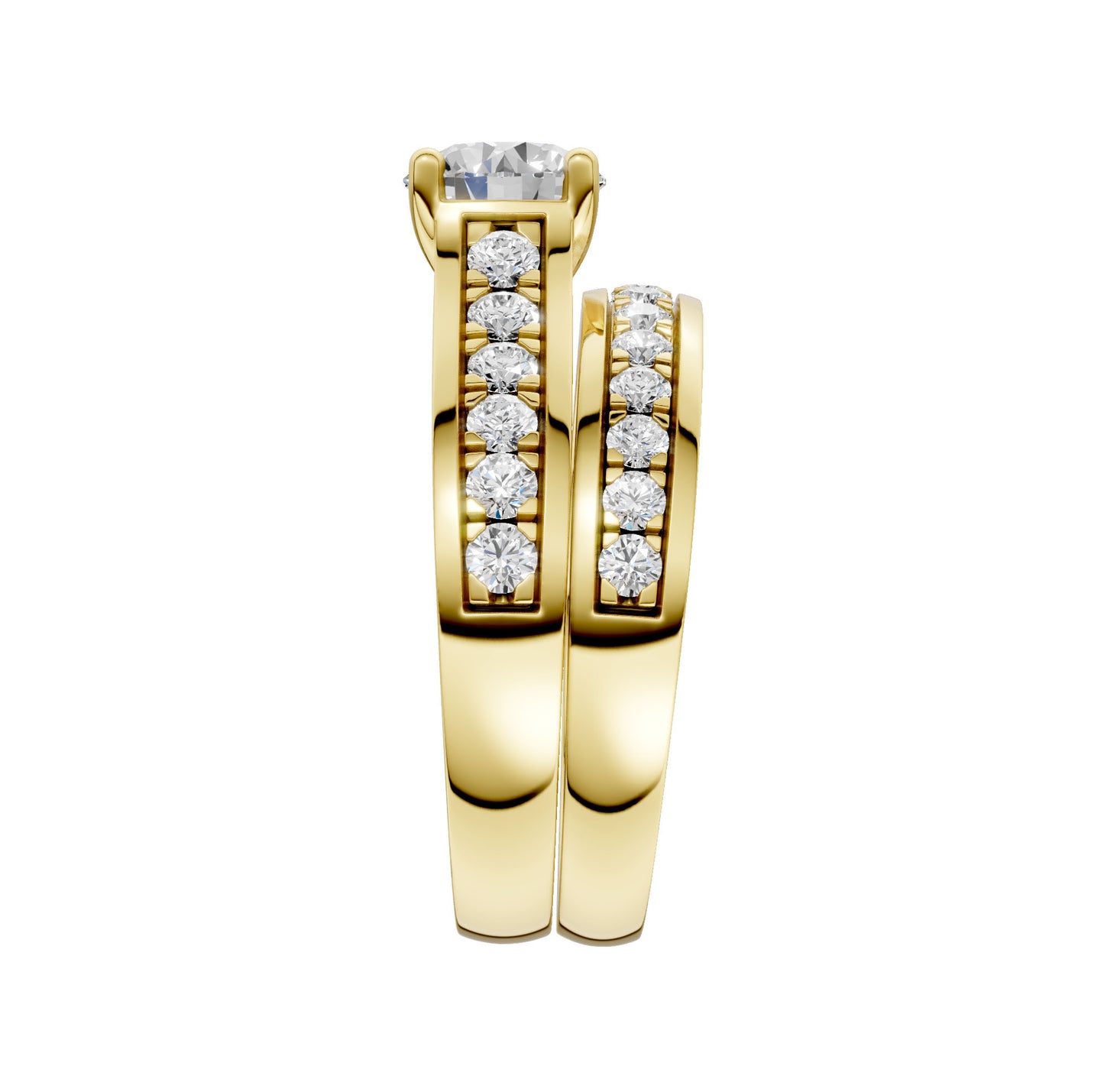 14K 1.75CT Lab Grown Diamond Bridal