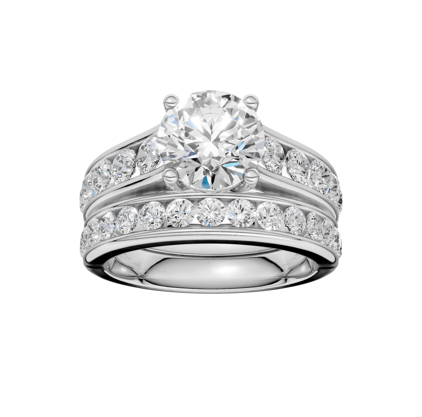 14K 3.33CT Lab Grown Diamond Bridal