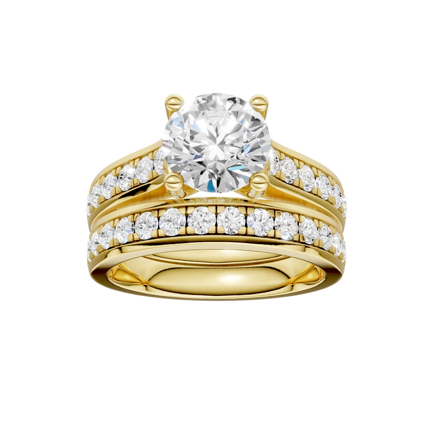 14K 3.00CT Lab Grown Diamond Bridal