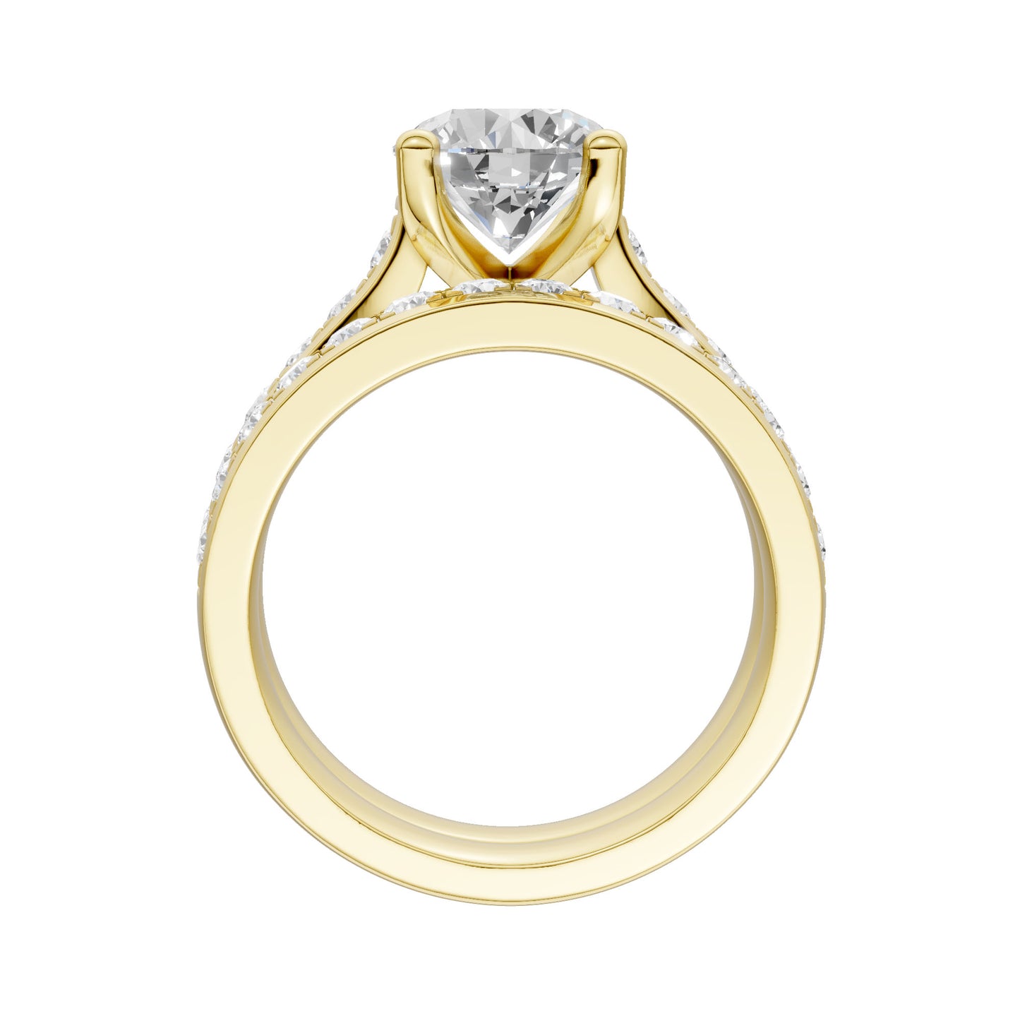 14K 3.00CT Lab Grown Diamond Bridal