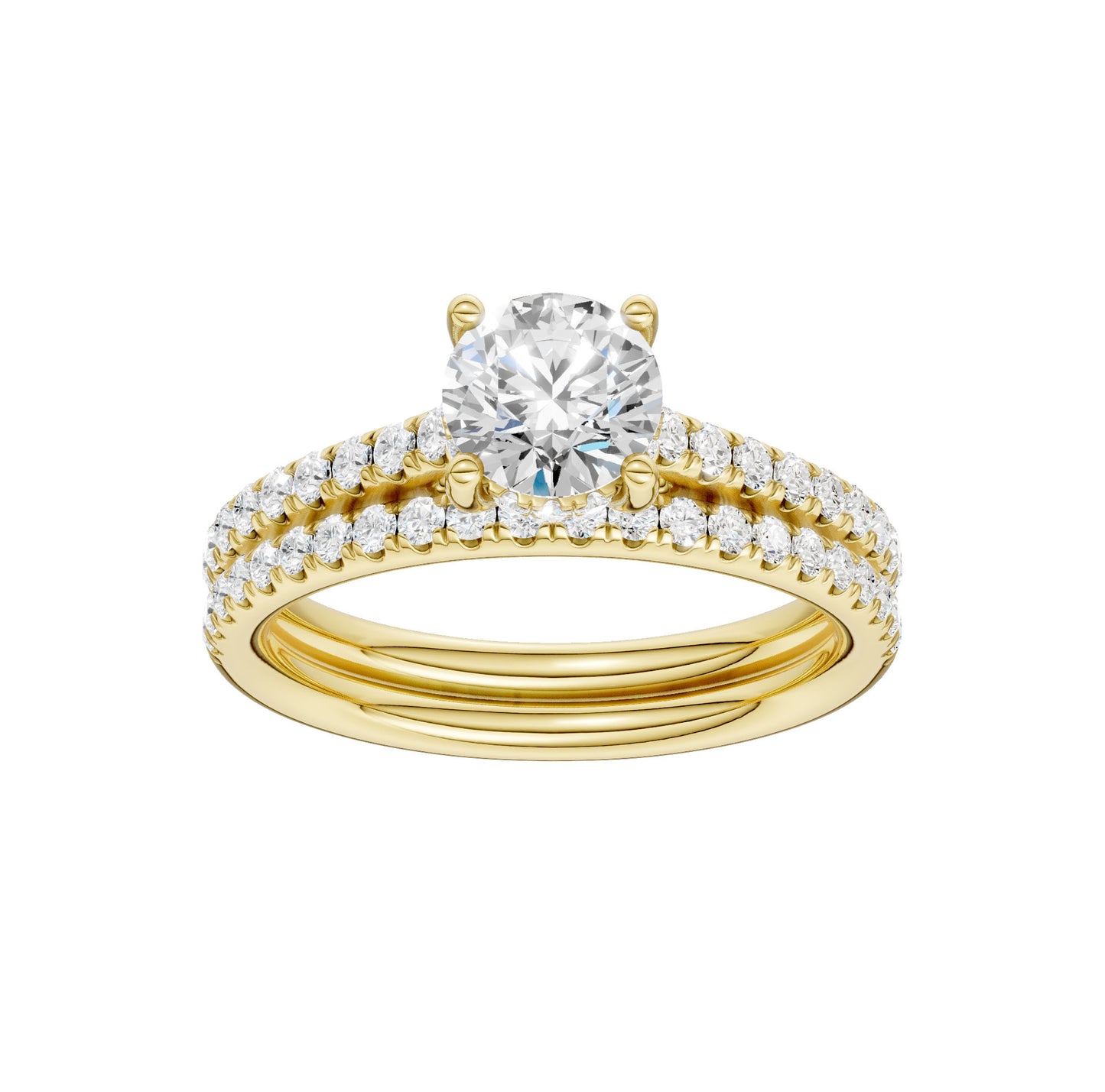 14K 1.50CT Lab Grown Diamond Bridal