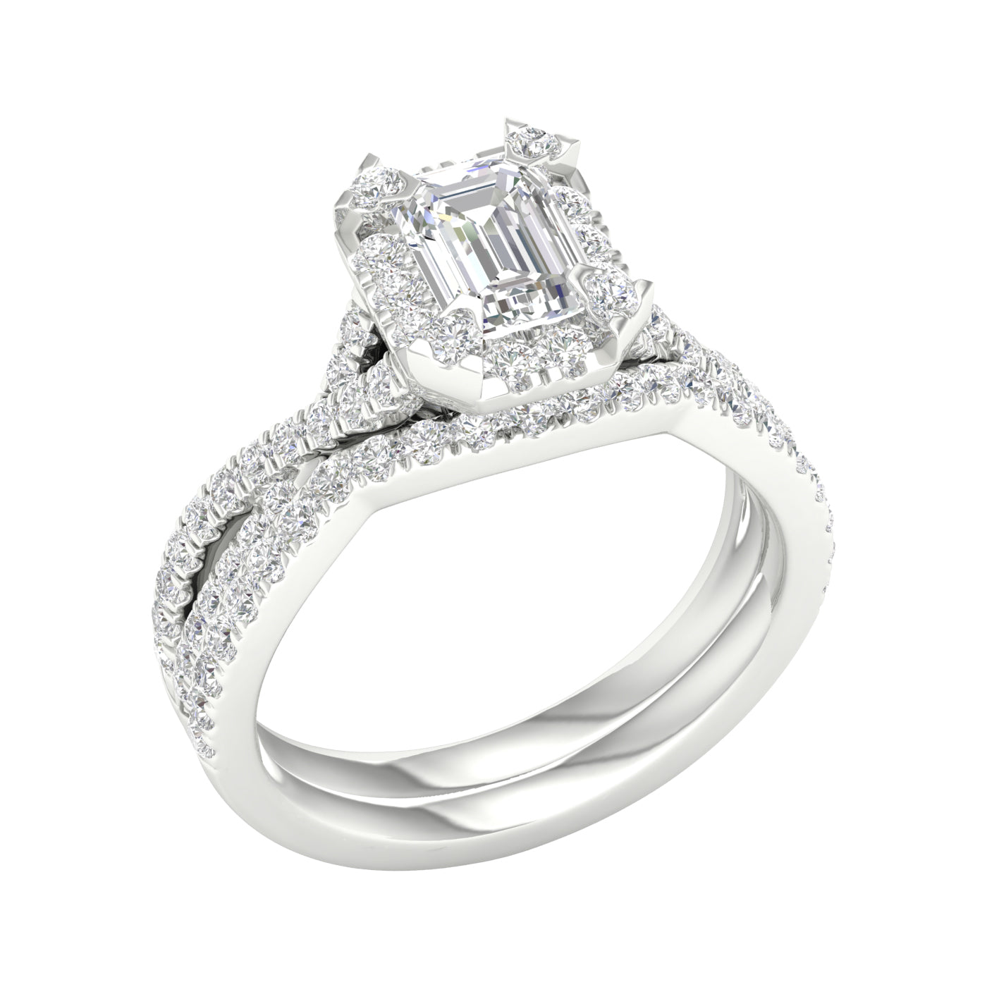 14K 1.75CT Lab Grown Diamond Bridal