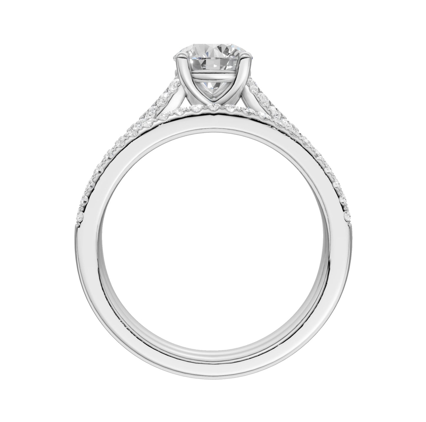 14K 1.40ct Lab Grown Diamond Bridal Set