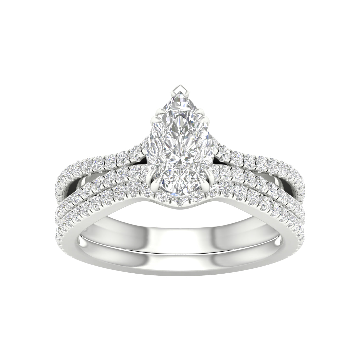 14K 1.50CT Lab Grown Diamond Bridal