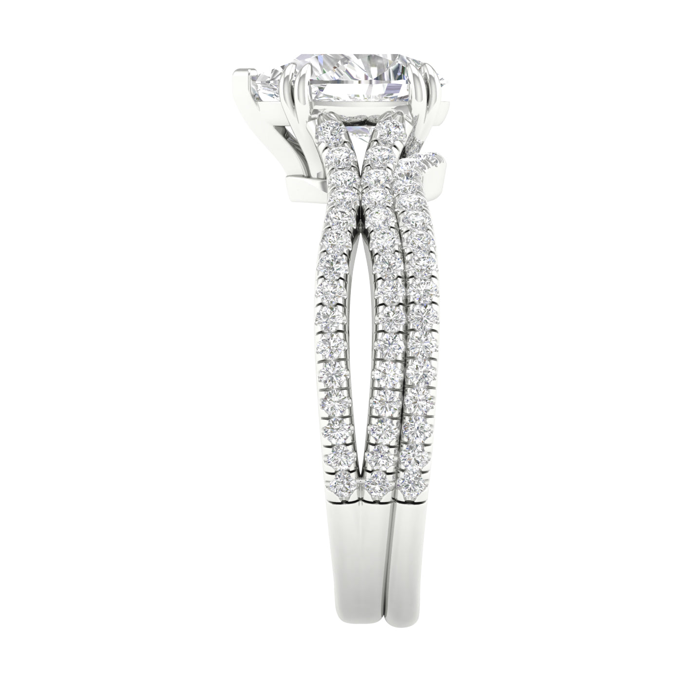 14K 1.50CT Lab Grown Diamond Bridal