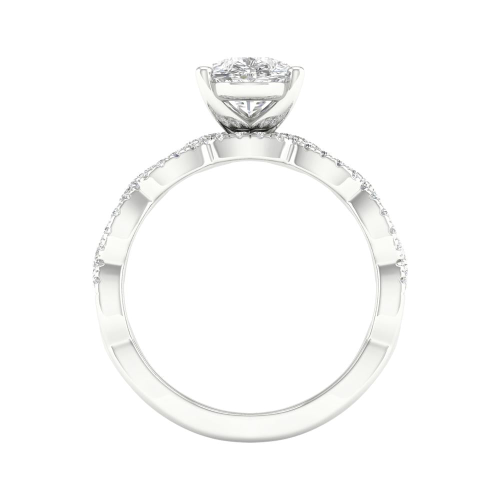 14K 2.40CT Lab Grown Diamond Bridal Set