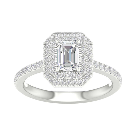 14K 1.15CT  Certified Lab Grown Diamond Ring ( IGI Certified )
