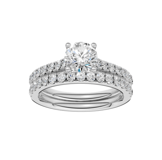 14K 1.75CT Lab Grown Diamond Bridal