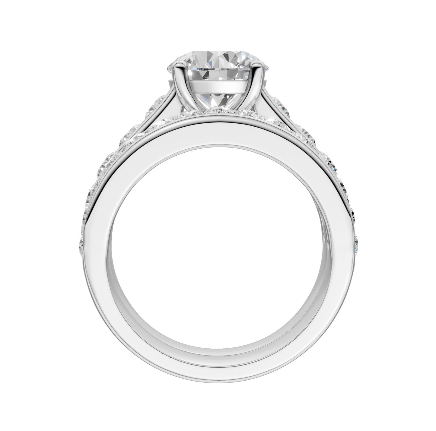 14K 3.33CT Lab Grown Diamond Bridal