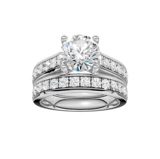 14K 3.00CT Lab Grown Diamond Bridal