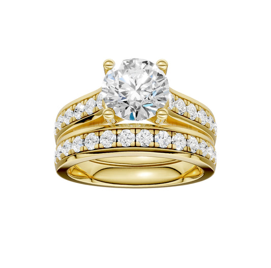 14K 3.00CT Lab Grown Diamond Bridal