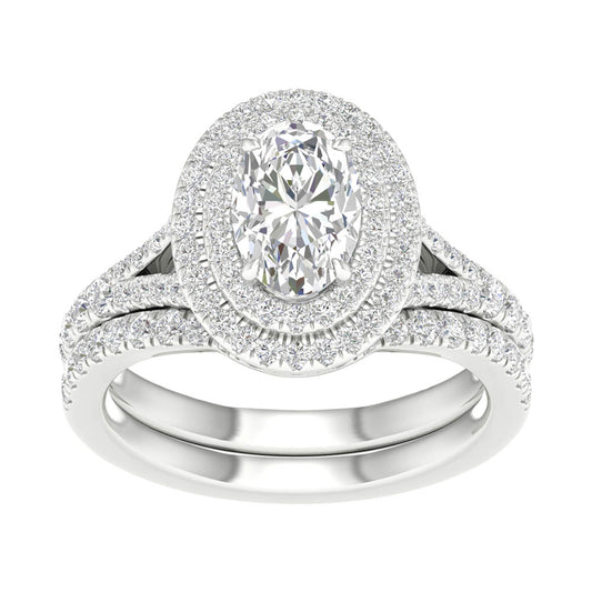 14K 2.25CT  Lab Grown Diamond Bridal Ring
