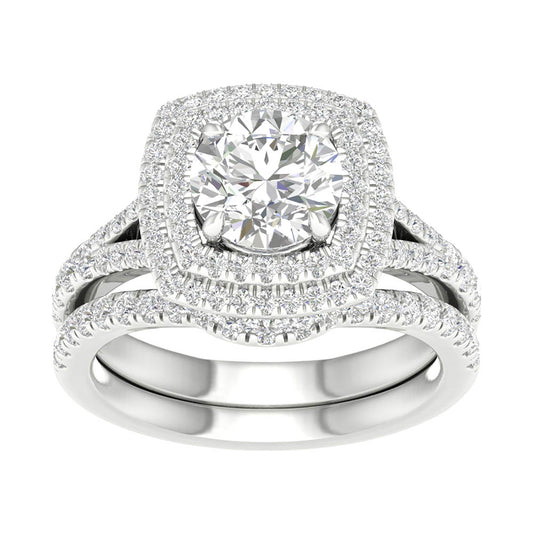 14K 2.25CT  Lab Grown Diamond Bridal Ring