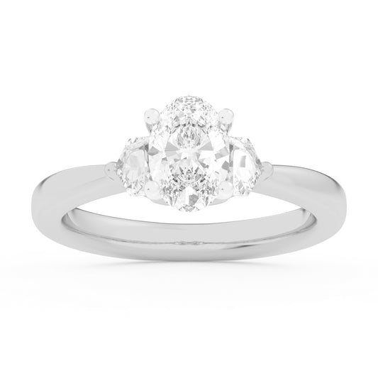 14K 1.29CT Certified Lab Grown Diamond Ring (  Certified )